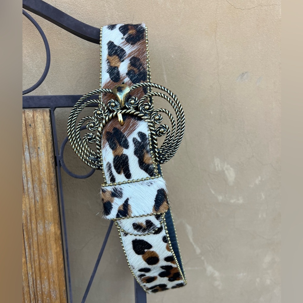 Vintage Nina Arjani Western Boho Belt size M